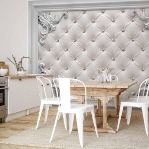 Fotobehang - Quilted Leather