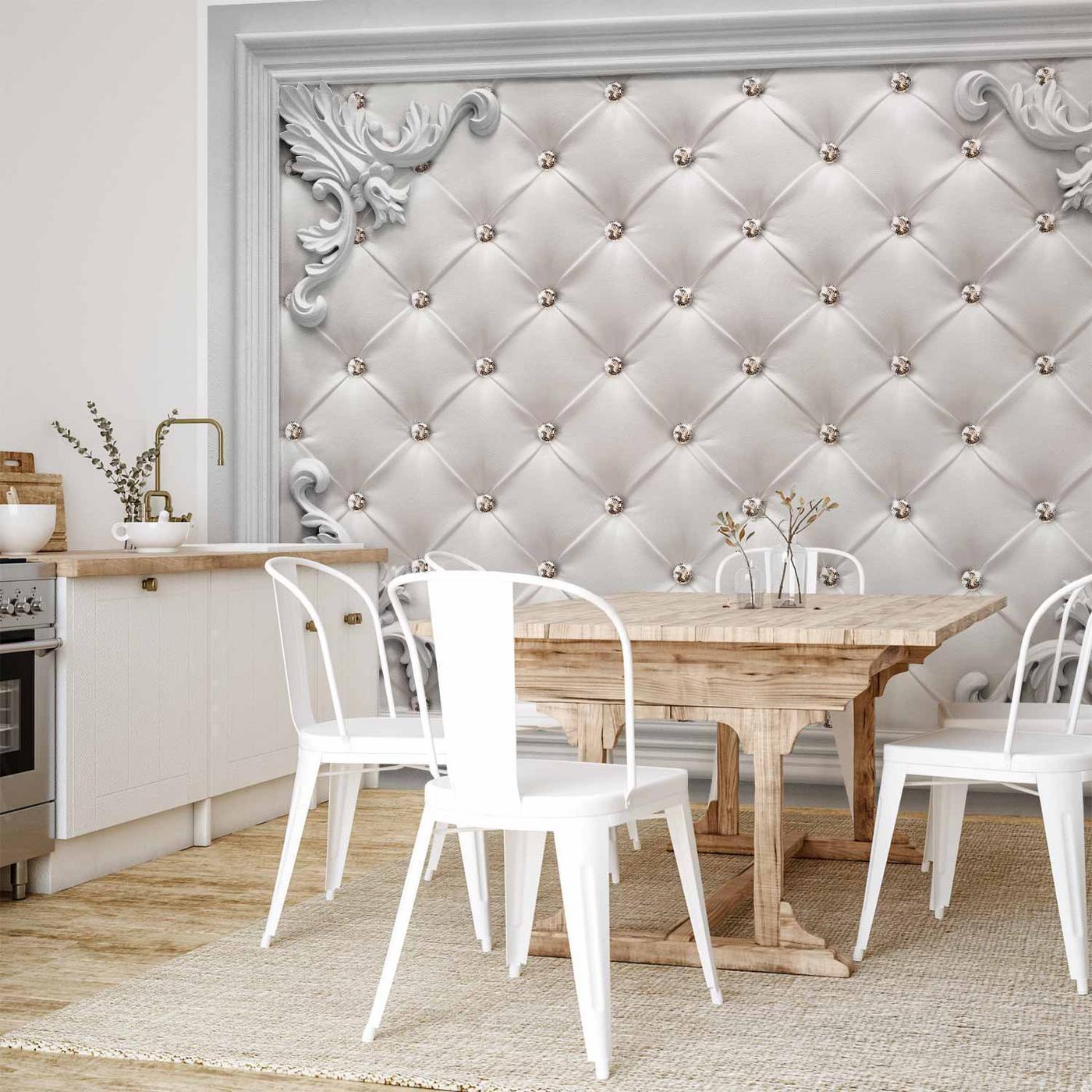 Fotobehang - Quilted Leather