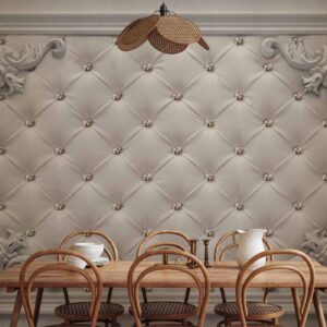 Fotobehang - Quilted Leather