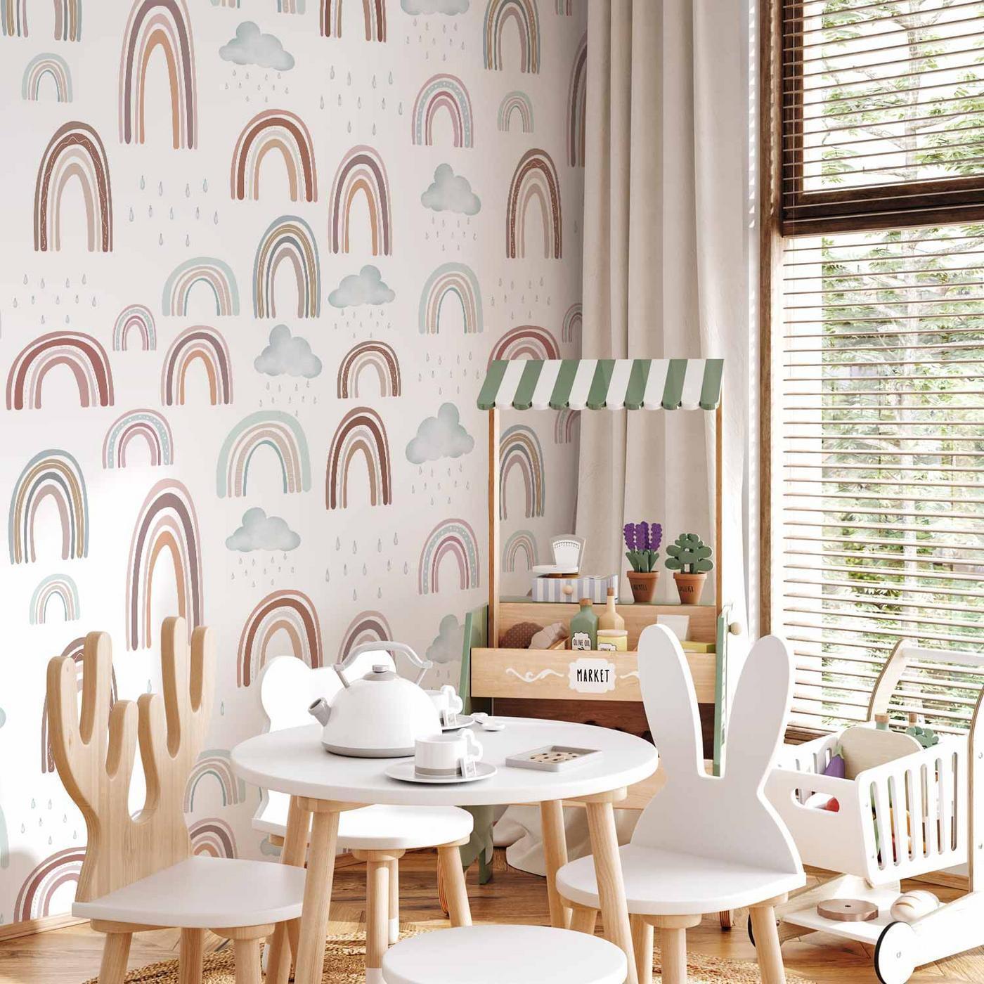 Fotobehang - Rainbow After Rain