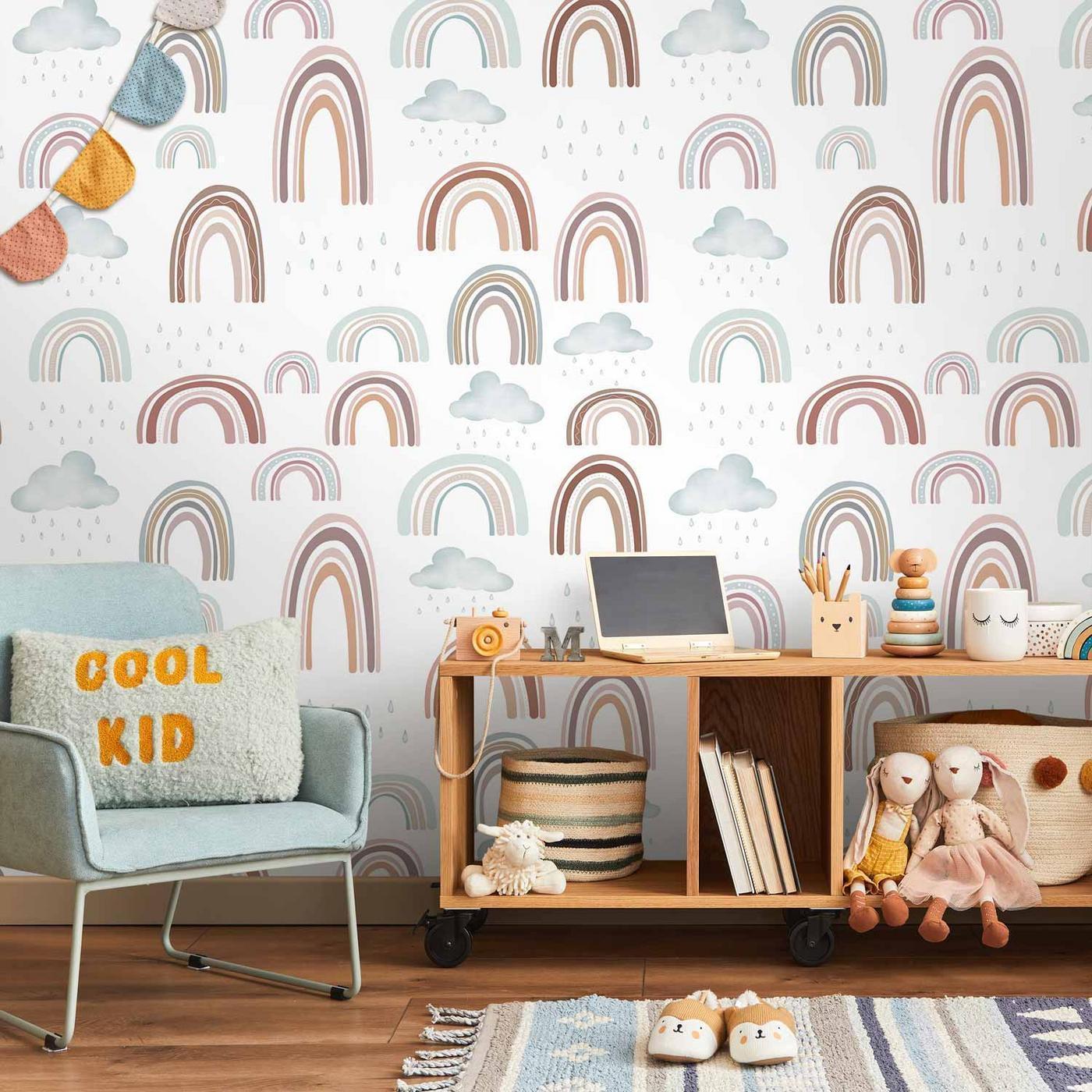 Fotobehang - Rainbow After Rain