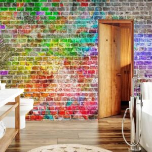 Fotobehang - Rainbow Wall