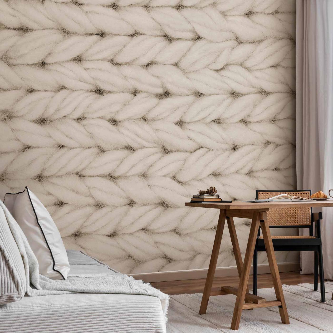 Fotobehang - Real Wool - Third Variant