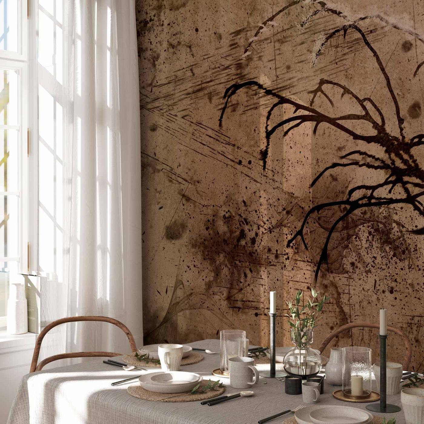 Fotobehang - Rickety Cherry Tree