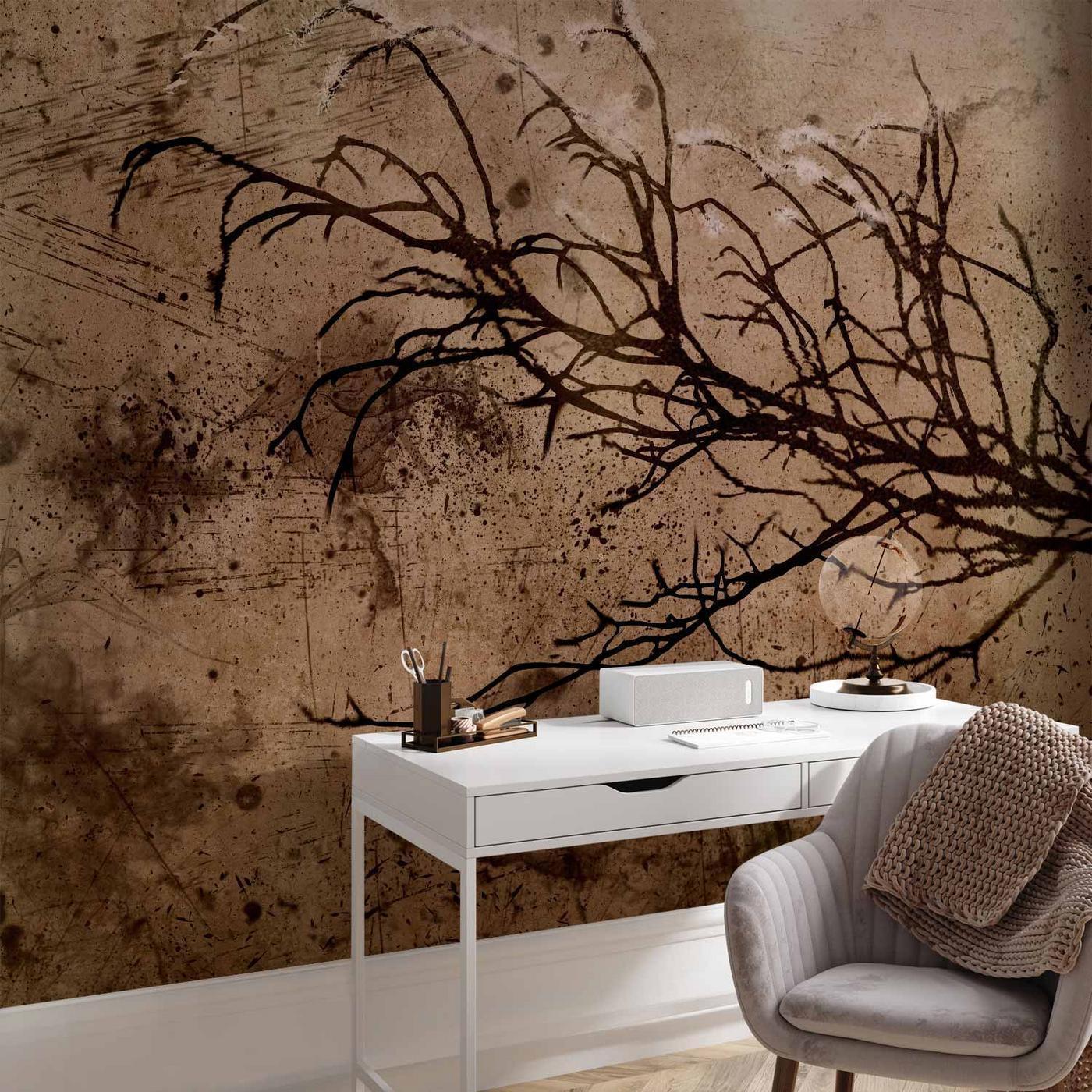 Fotobehang - Rickety Cherry Tree