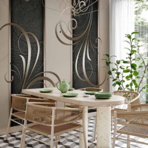 Fotobehang - Romantic duet