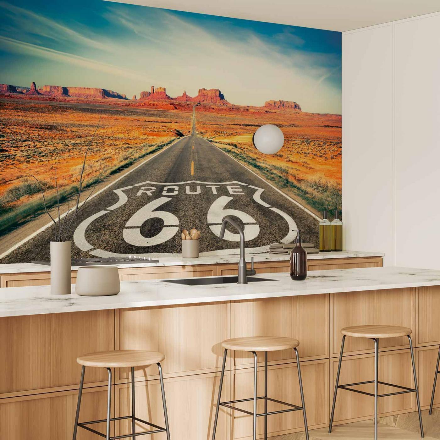 Fotobehang - Route 66