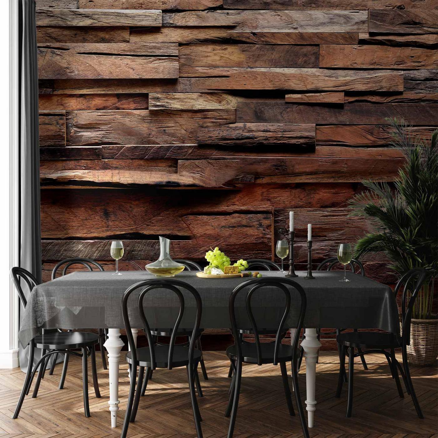 Fotobehang - Rustic Style: Forest Cottage