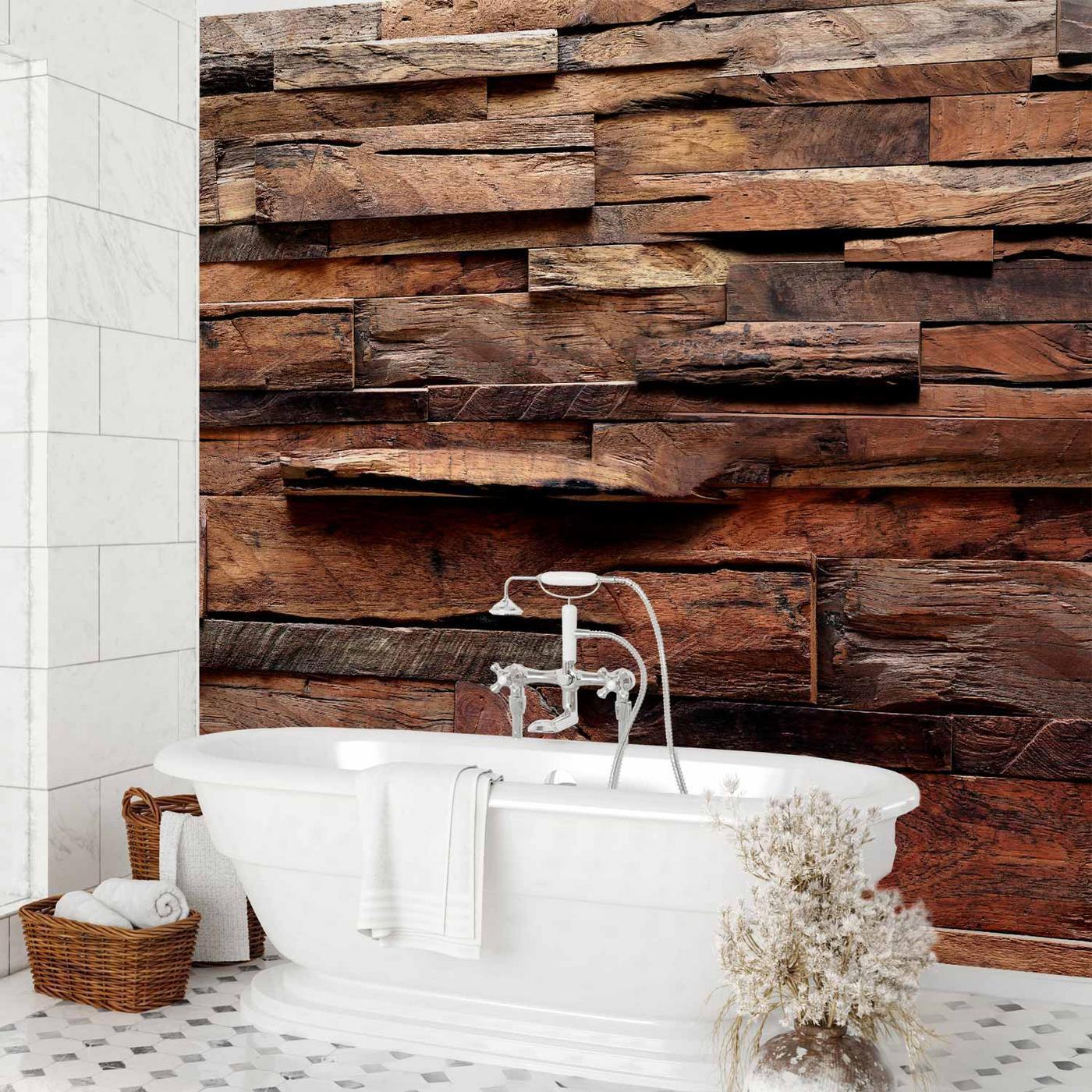 Fotobehang - Rustic Style: Forest Cottage