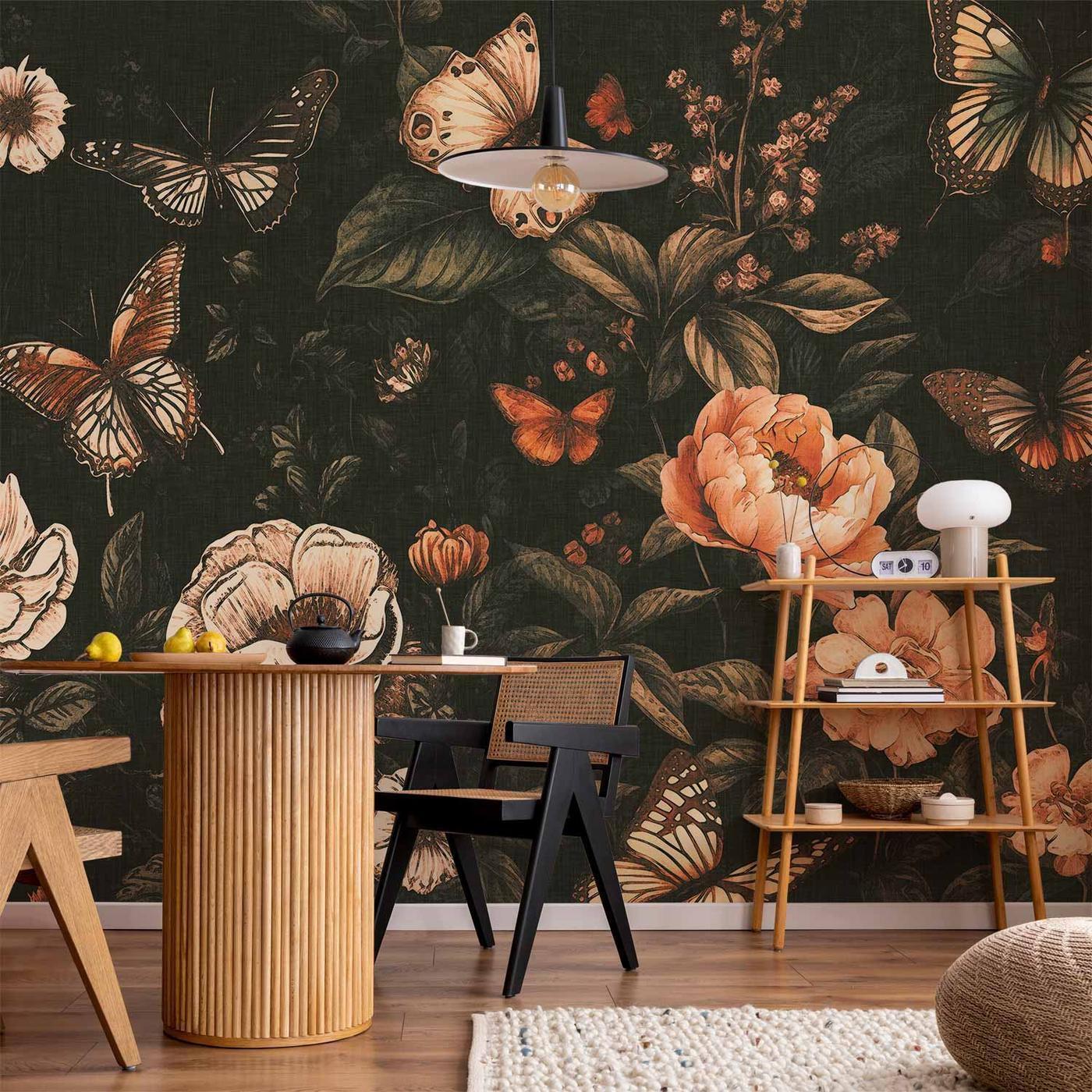 Fotobehang - Rustic garden