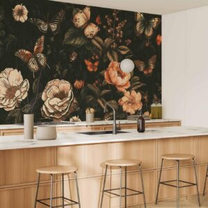 Fotobehang - Rustic garden