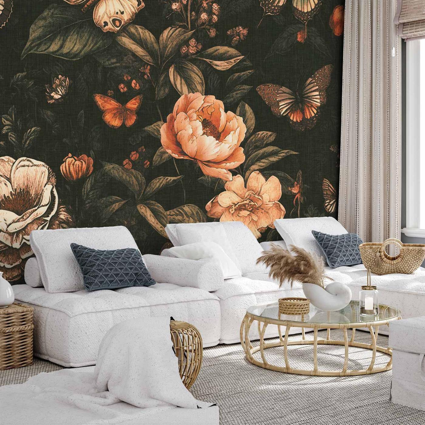 Fotobehang - Rustic garden