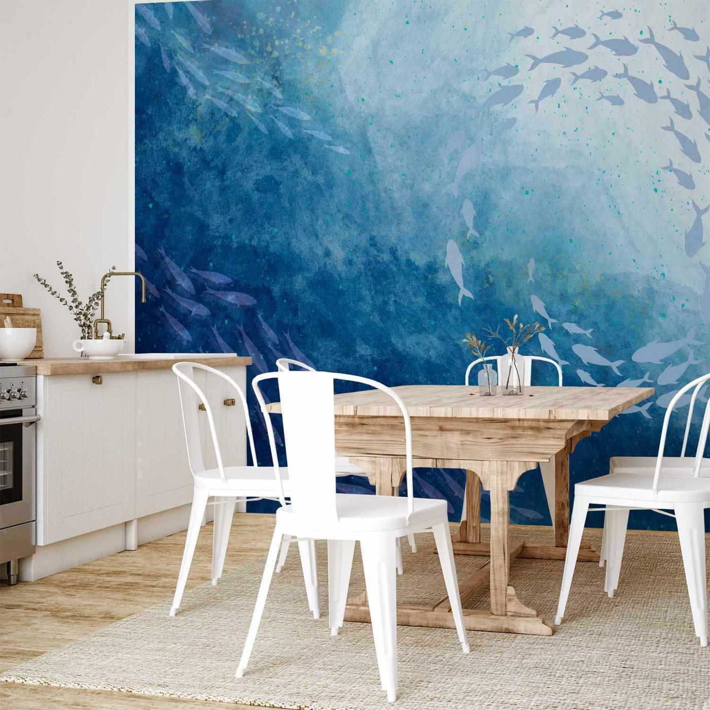 Fotobehang - Sea depths