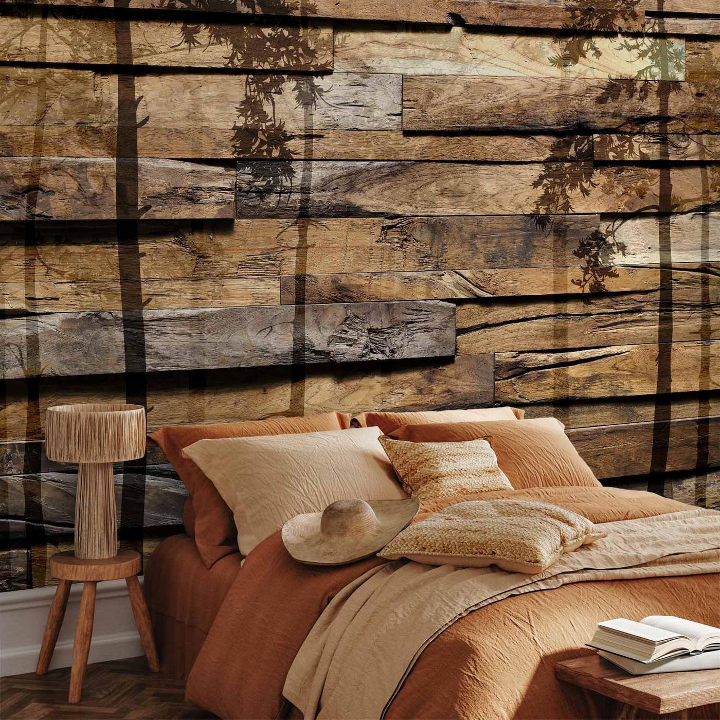 Fotobehang - Shadow of Trees