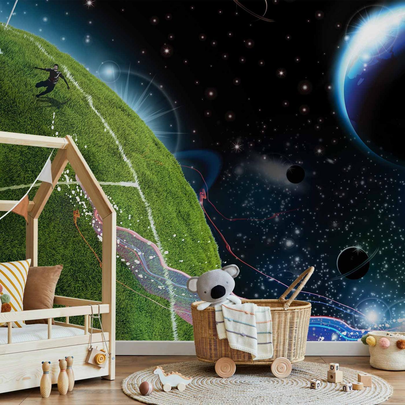 Fotobehang - Space match