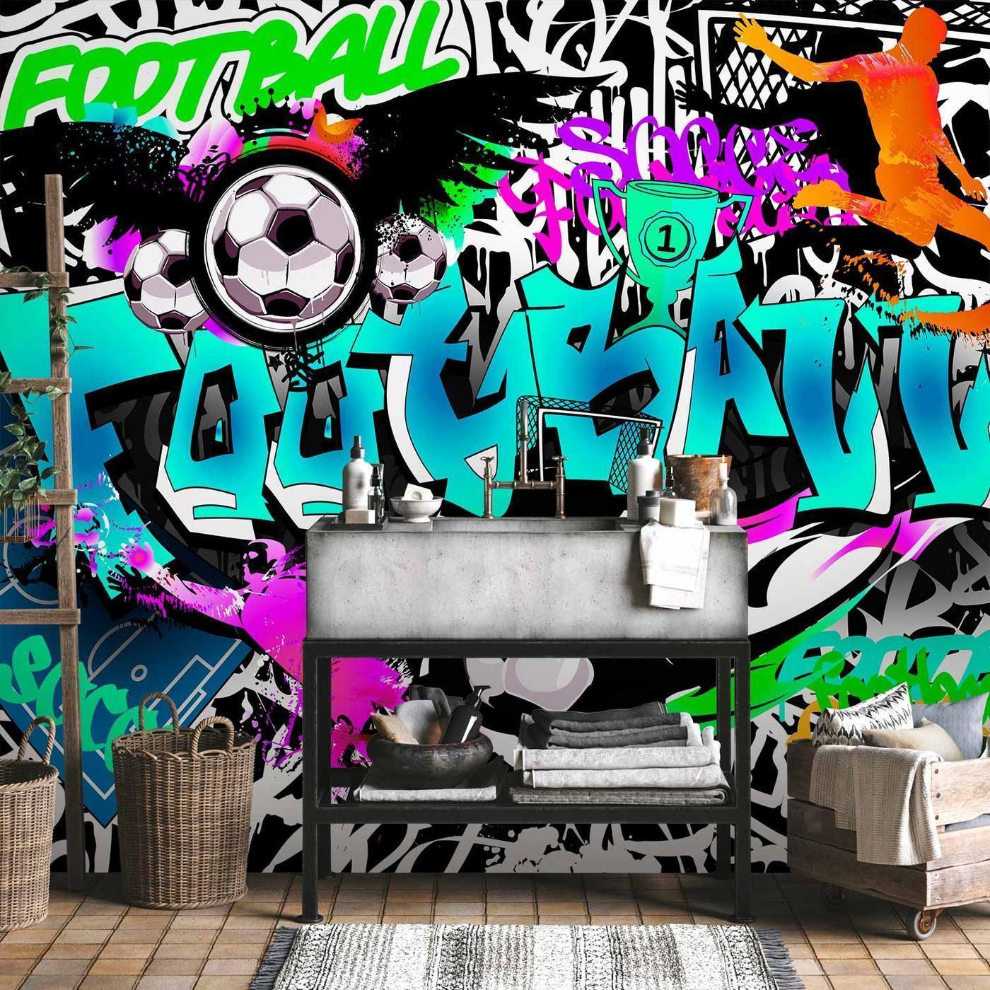 Fotobehang - Sports Graffiti