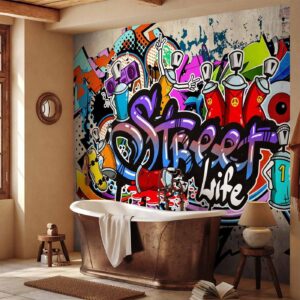 Fotobehang - Street Game