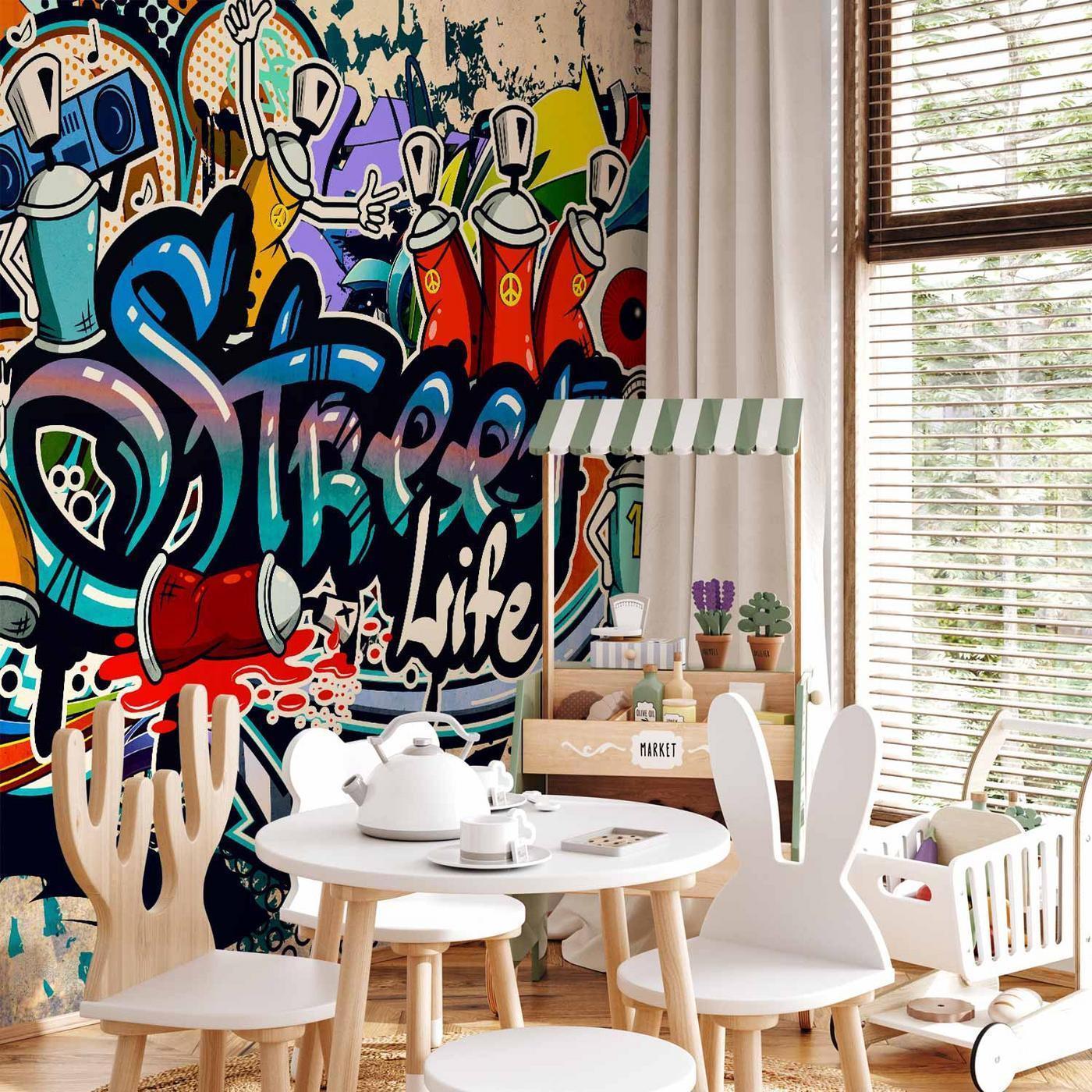 Fotobehang - Street Life