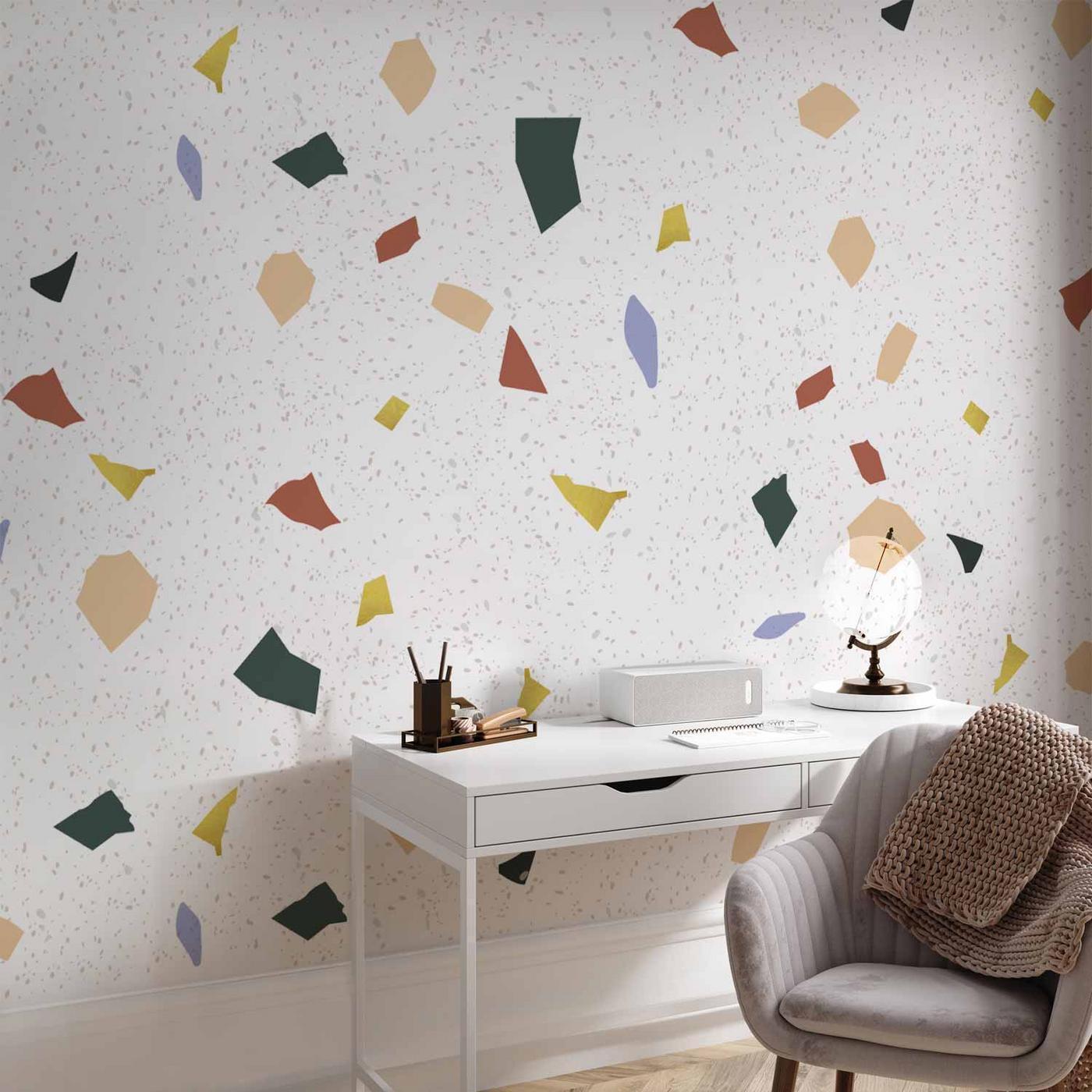 Fotobehang - Subtle Terrazzo Pattern