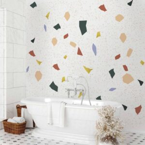 Fotobehang - Subtle Terrazzo Pattern