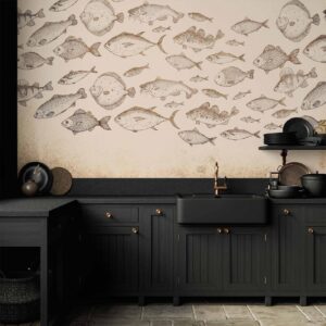 Fotobehang - Subtle fish