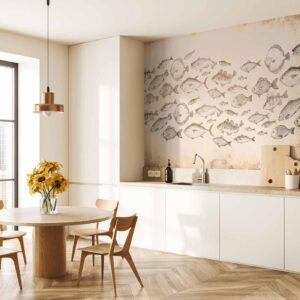 Fotobehang - Subtle fish