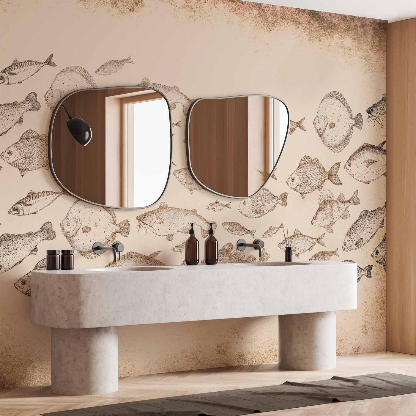 Fotobehang - Subtle fish