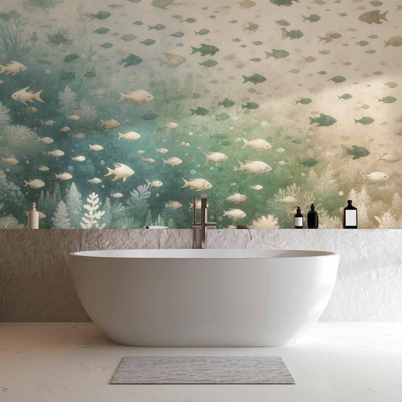 Fotobehang - The marine world