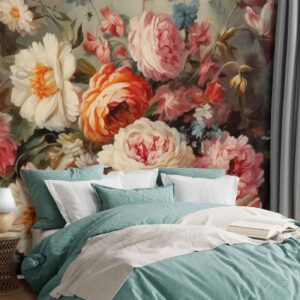 Fotobehang - The scent of garden flowers