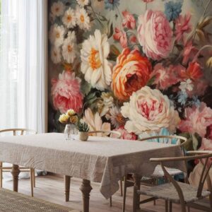 Fotobehang - The scent of garden flowers