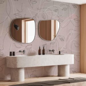 Fotobehang - Thousands of Faces