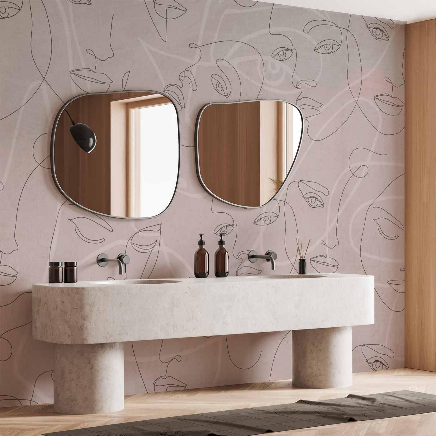 Fotobehang - Thousands of Faces