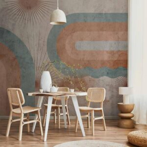 Fotobehang - Three Suns