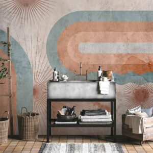 Fotobehang - Three Suns