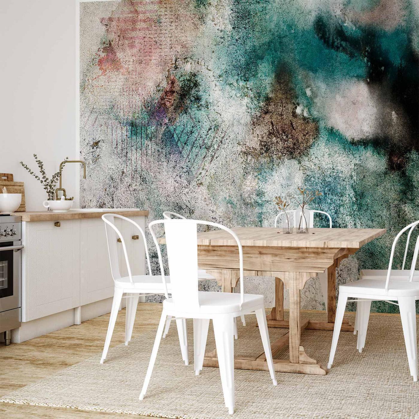 Fotobehang - Trace of Roman Fresco