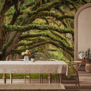 Fotobehang - Tree embrace