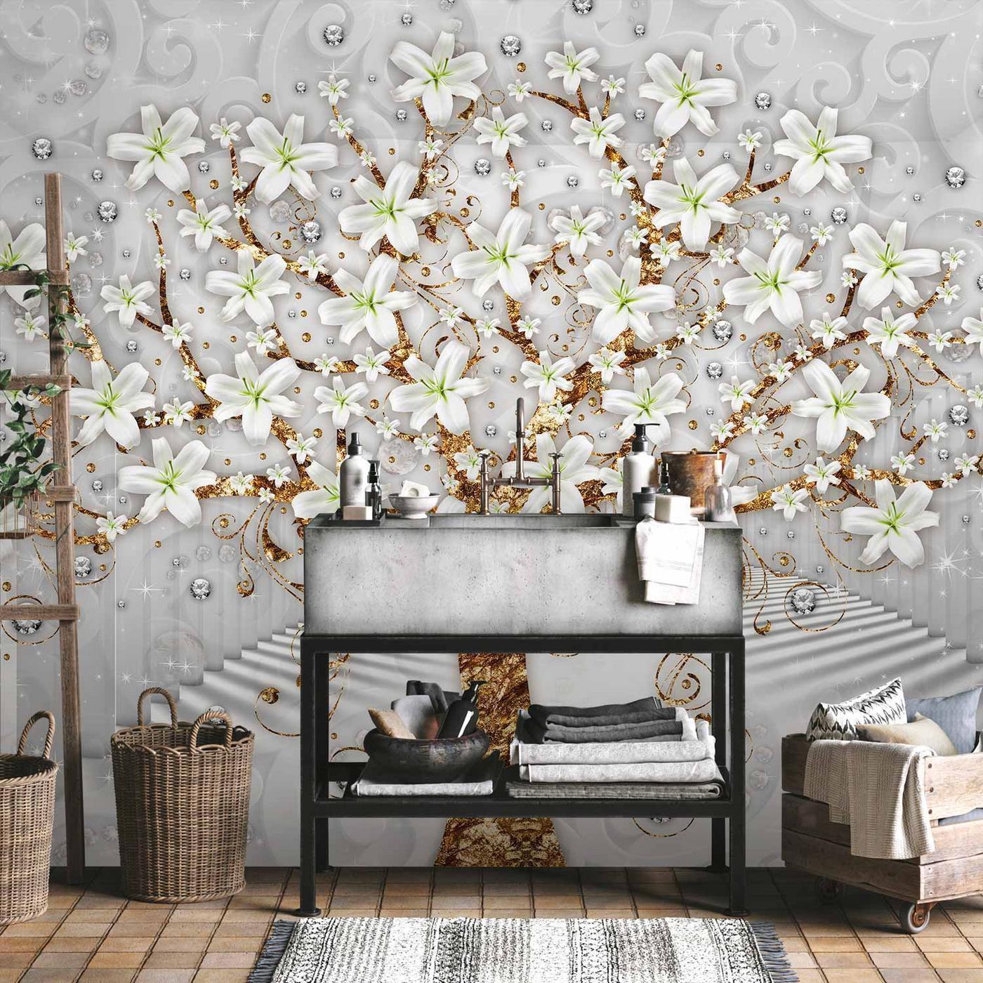 Fotobehang - Tree in the Tunnel