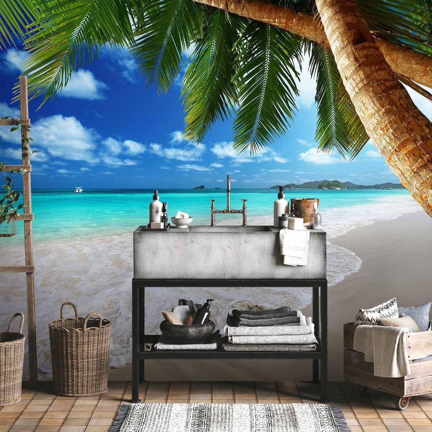 Fotobehang - Tropical island