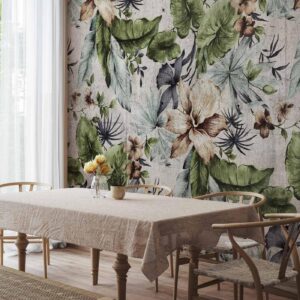 Fotobehang - Vegetation of the City - First Variant