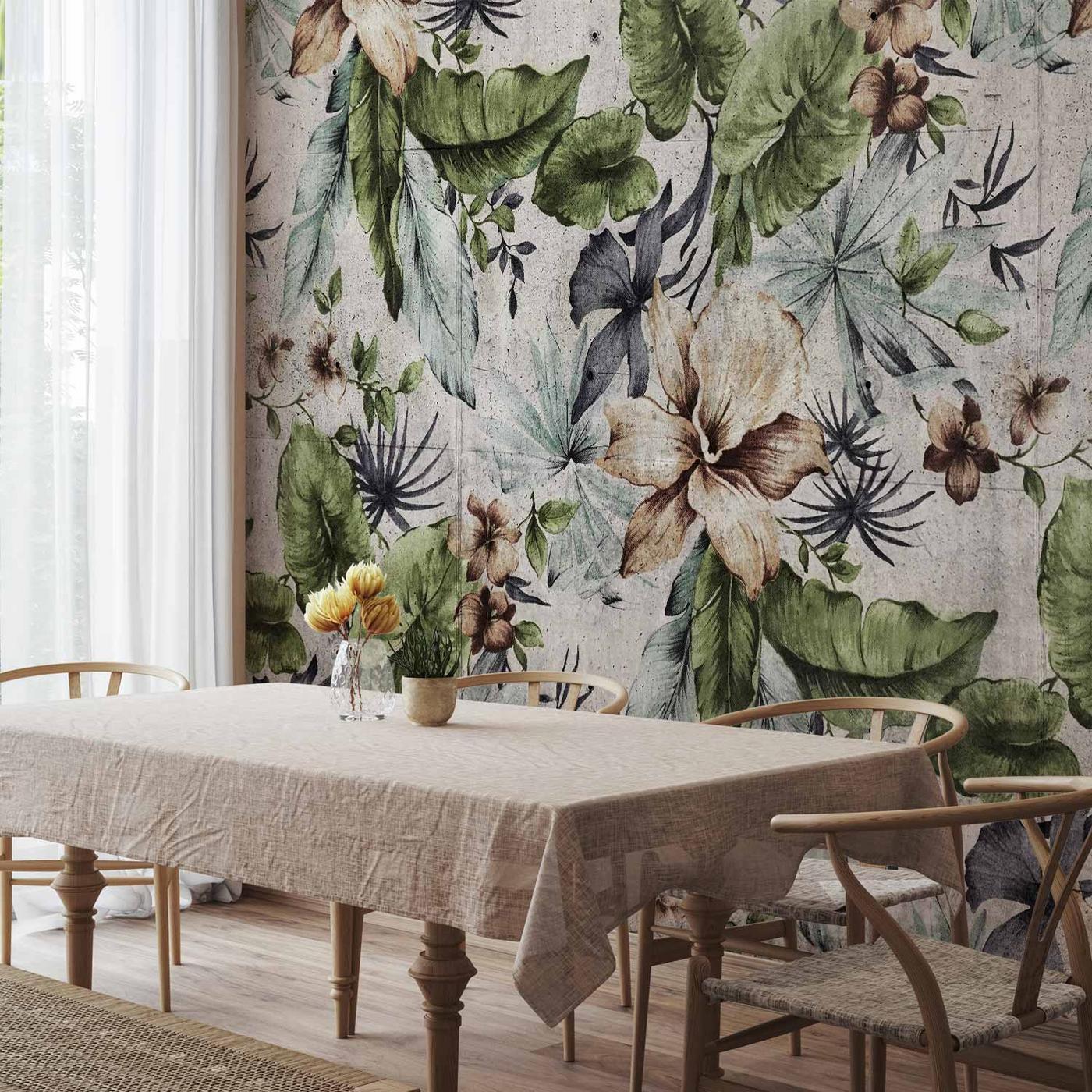 Fotobehang - Vegetation of the City - First Variant