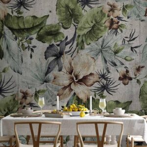 Fotobehang - Vegetation of the City - First Variant