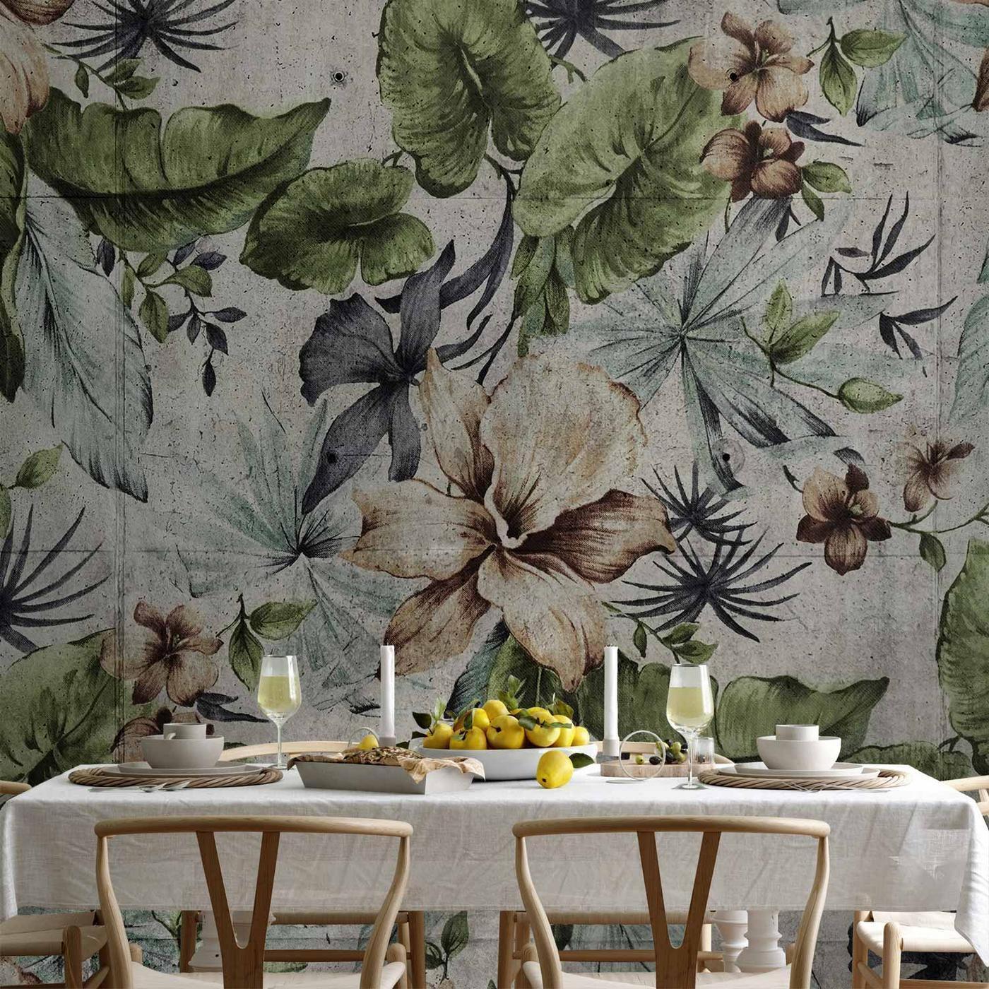 Fotobehang - Vegetation of the City - First Variant