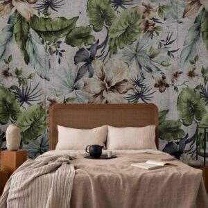 Fotobehang - Vegetation of the City - First Variant