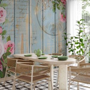 Fotobehang - Vintage garden