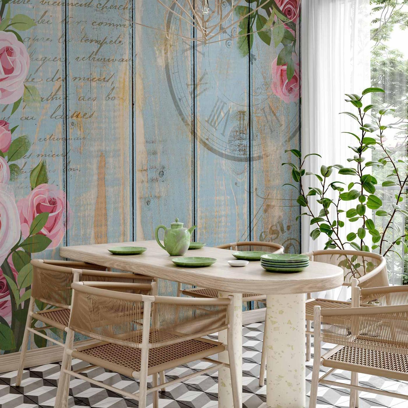 Fotobehang - Vintage garden