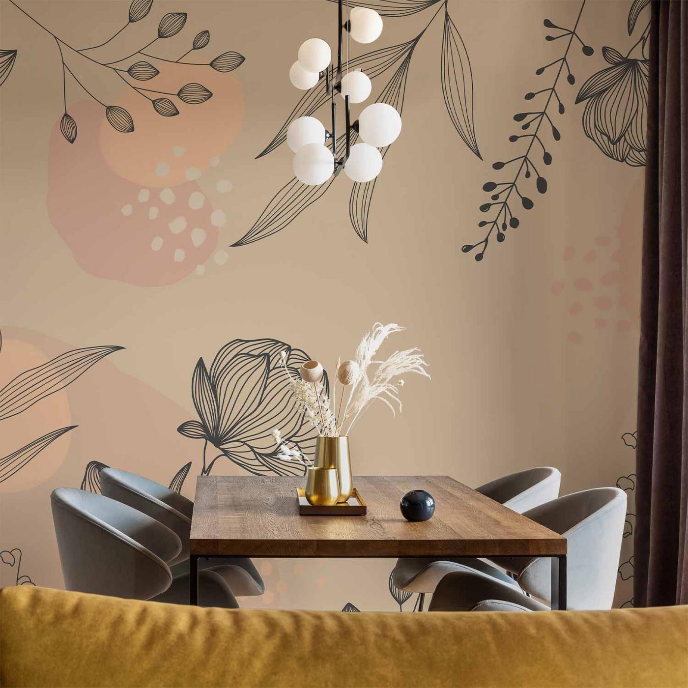 Fotobehang - Warm Shades of Nature