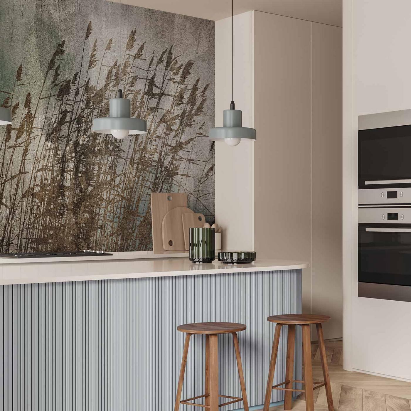 Fotobehang - Water Grasses