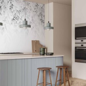 Fotobehang - Waterfall of Roses - Third Variant