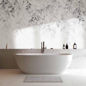 Fotobehang - Waterfall of Roses - Third Variant