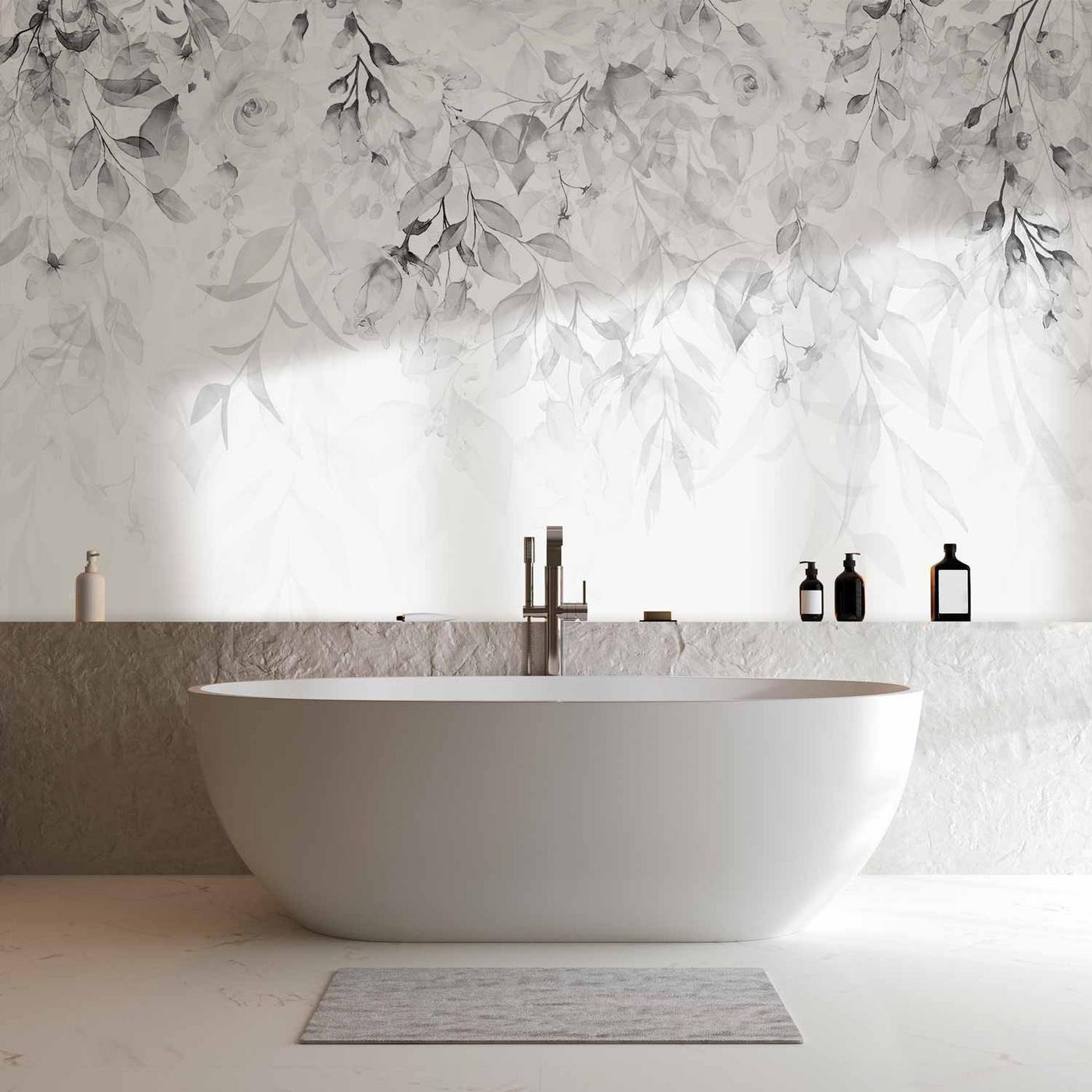 Fotobehang - Waterfall of Roses - Third Variant